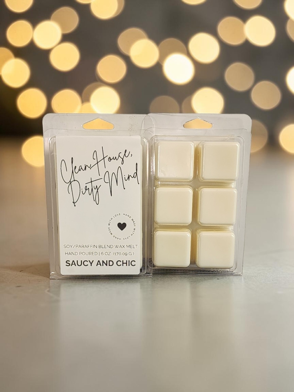 Clean House, Dirty Mind Soy/Paraffin Wax Melt - Cream